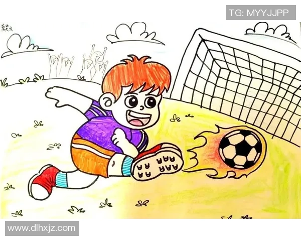 足球球星卡通人物风格创意绘画展现：球场英雄与艺术的完美融合